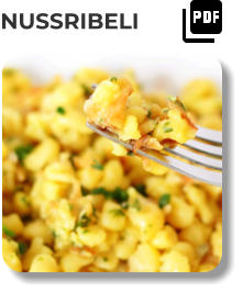 Rezept für Nussribeli, hergestellt aus Baumnussmehl